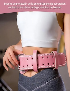 Faja Belug Faja Cinturon Pesas Rosa