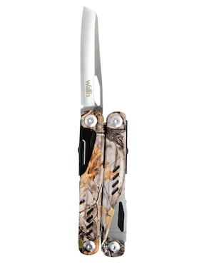 Multiherramienta plegable Wallis de 17 usos con pinza