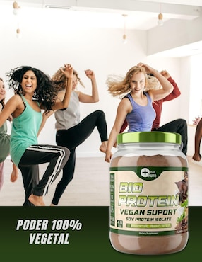 Bio protein vegana More Than Pure con proteína de soya con aminoácidos sabor chocolate de 1.8 kg