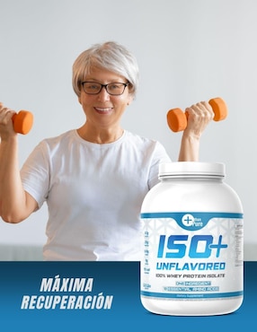 Iso+ Unflavored More Than Pure con proteína de suero de leche aislado de 2.2 kg
