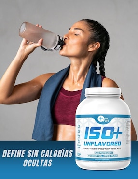 Iso+ Unflavored More Than Pure con proteína de suero de leche aislado de 2.2 kg