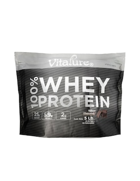 Kit de suplementos alimenticios Whey protein 2.26 kg chocolate + sobres creatina Vitapure