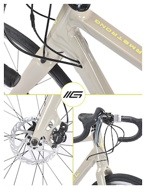 Bicicleta de ruta Gravel rodada 700 unisex