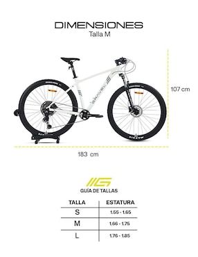 Bicicleta de montaña Gravel rodada 29 Vinson unisex