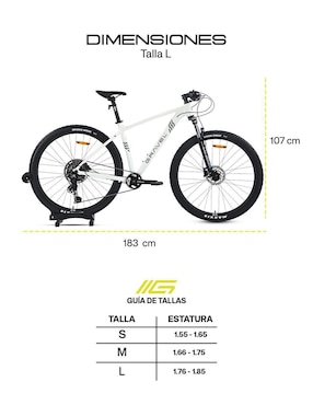 Bicicleta de montaña Gravel rodada 29 Vinson unisex