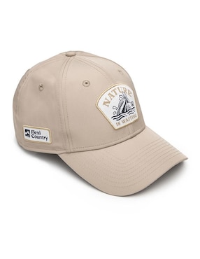 Gorra visera curva snapback Flexi para hombre