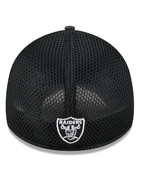 Gorra visera curva cerrada para fútbol americano New Era 3930 Outline raiders Las Vegas Raiders unisex