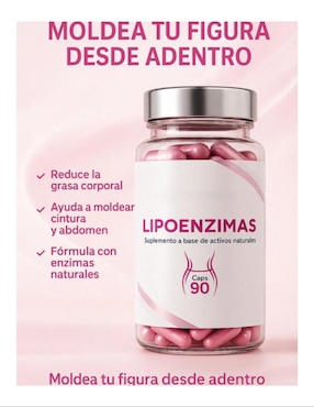 Lipoenzimas Natura con multivitaminico de 90 cápsulas