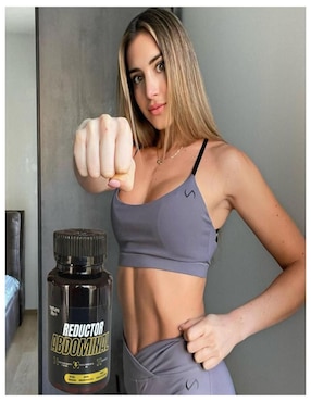 Set de suplementos alimenticios Glúteo peptonas + Reductor Abdominal Natura con multivitaminico