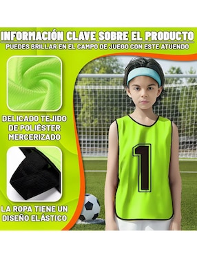 Casaca Xtellar de fútbol infantil