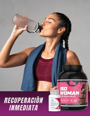 Kit de suplementos alimenticios Iso Woman + Peptonas More Than Pure