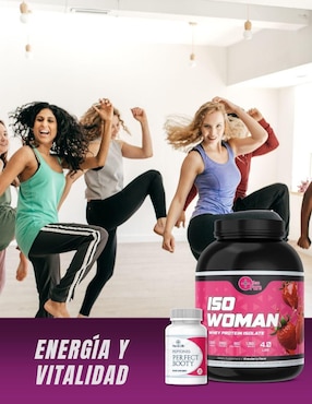 Iso Woman+Peptonas More Than Pure con colágeno sabor Fresa de 2.2 kg