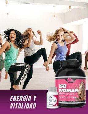 Iso Woman+Peptonas More Than Pure con colágeno sabor capuccino de 2.2 kg