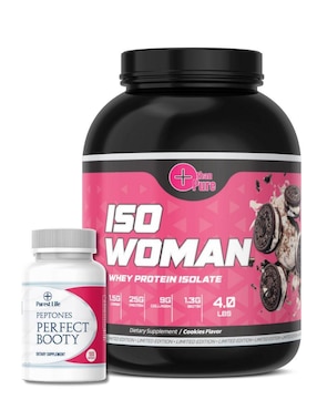 Iso Woman+Peptonas More Than Pure con colágeno sabor galleta de 2.2 kg