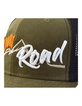 Gorra visera curva snapback casual Sion Follow Your Road para hombre