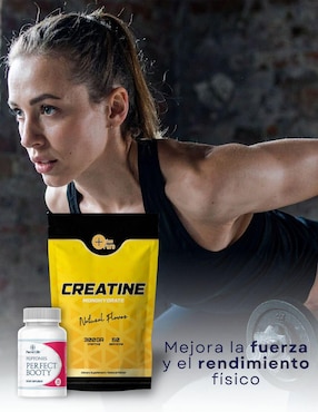 Set de suplementos alimenticios Creatina + Peptonas More Than Pure