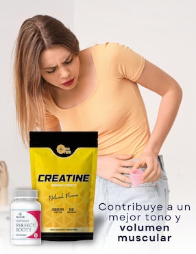 Set de suplementos alimenticios Creatina + Peptonas More Than Pure