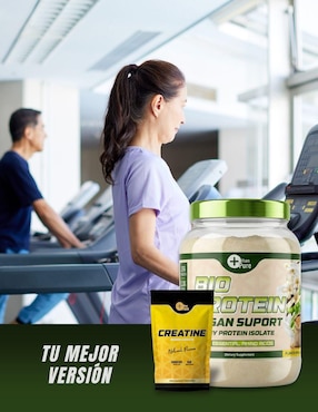 Kit Creatina + Bio Protein More Than Pure con proteína vegetal sabor vainilla