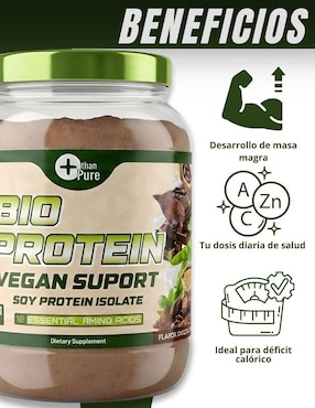 Kit creatina + Bio Protein More Than Pure con Proteína vegetal sabor chocolate