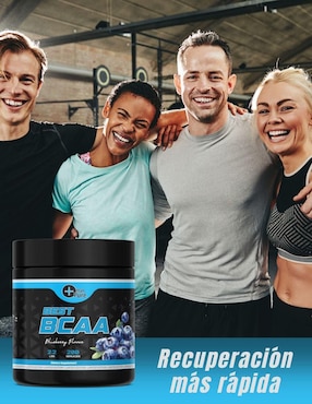 Recuperador More Than Pure con BCAA sabor blueberry de 1.02 kg