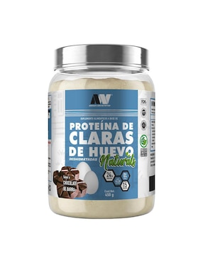Proteína de claras de huevo Naturals Advance Nutrition sabor chocolate de 450 g