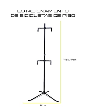 Rack porta bicicleta para piso Gravel Bike Parking Stand