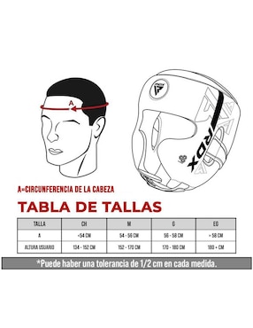 Careta deportiva Rdx para arte marcial F6
