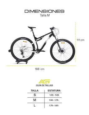 Bicicleta de montaña Gravel rodada 29 Fuji Pro 2.0 unisex