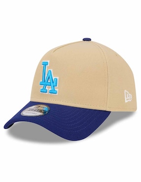 Gorra visera curva snapback para béisbol New Era City Side Patch Los Angeles Dodgers adulto
