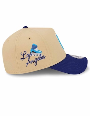 Gorra visera curva snapback para béisbol New Era City Side Patch Los Angeles Dodgers adulto