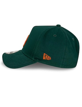 Gorra visera curva snapback para béisbol New Era Copper Green Los Angeles Dodgers para adulto