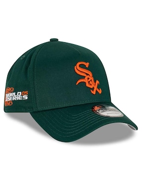 Gorra visera curva snapback para béisbol New Era Copper Green Chicago White Sox para adulto
