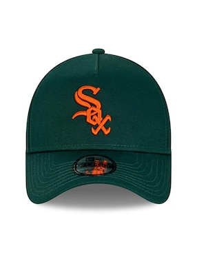 Gorra visera curva snapback para béisbol New Era Copper Green Chicago White Sox para adulto