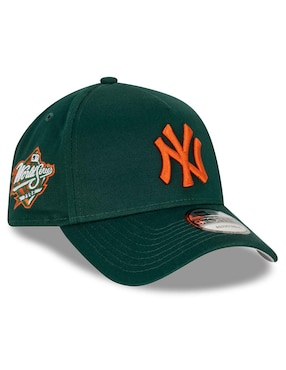 Gorra visera curva snapback para béisbol New Era Copper Green New York Yankees para adulto