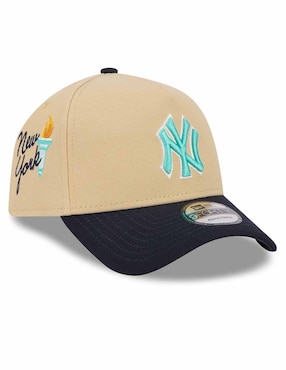 Gorra visera curva snapback para béisbol New Era City Side Patch New York Yankees para adulto