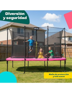 Trampolín Rectangular 10 FT Little Monkey