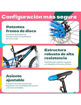Bicicleta urbana Little Monkey rodada 20 unisex