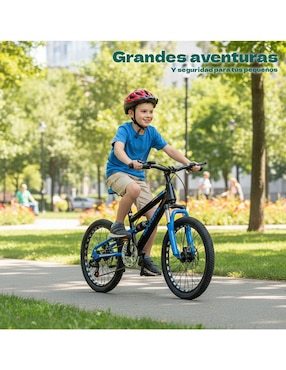Bicicleta urbana Little Monkey rodada 20 unisex