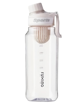 Termo shaker Xtellar de plástico con tapa rosca 750 ml