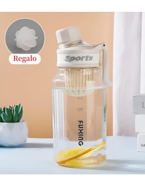 Termo shaker Xtellar de plástico con tapa rosca 750 ml