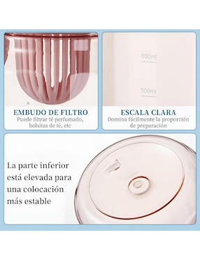 Termo shaker Xtellar de plástico con tapa rosca 750 ml