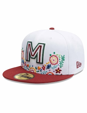 Gorra visera plana cerrada para béisbol New Era Caribe México LMP unisex