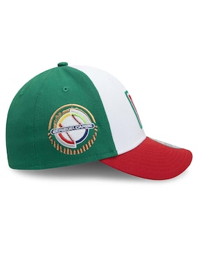 Gorra visera curva cerrada para béisbol New Era Serie del Caribe LMP México unisex