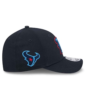 Gorra visera curva correa ajustable para fútbol americano New Era NFL Team Stock Houston Texans para adulto