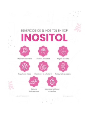Kit de suplementos alimienticios Meta Nutrition Myo & D-Chiro Inositol con multivitaminico