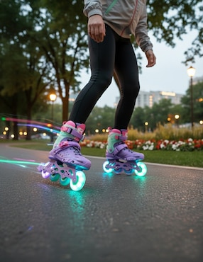 Patines en línea iron roller forza para mujer