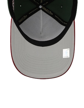 Gorra visera curva snapback para básquetbol Mitchell And Ness Chicago Bulls Unisex