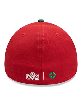 Gorra visera curva cerrada para béisbol New Era México unisex