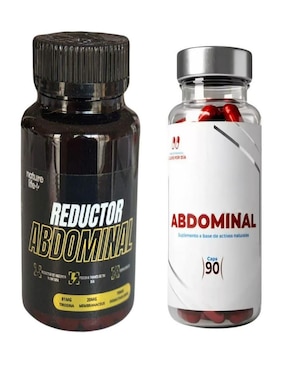 Set de suplementos alimenticios Nature Life Reductor Abdominal con multivitaminico