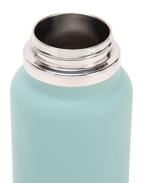 Botella de agua Droplet de acero inoxidable KABK0113 con tapa rosca 1 L